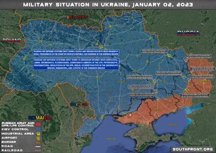 Military Situation In Ukraine On January 2, 2023 (Map Update)