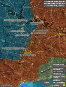 Military Situation In Donbass On January 3, 2023 (Map Update)