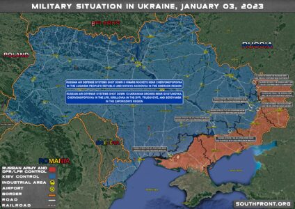 Military Situation In Ukraine On January 3, 2023 (Map Update)
