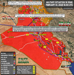 Military Situation In Iraq On February 1, 2023 (Map Update)