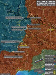 Military Situation In Donbass On February 4, 2023 (Map Update)