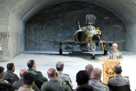 New Underground Military Airbase Opened In Iran