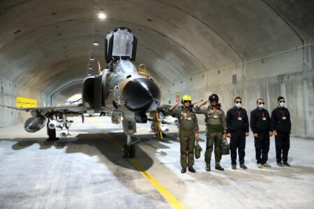 New Underground Military Airbase Opened In Iran