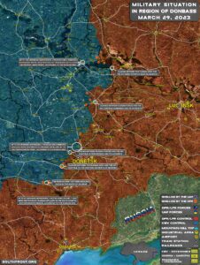 Military Situation In Donbass On March 29, 2023 (Map Update)