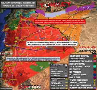 Military Situation In Syria On March 29, 2023 (Map Update)