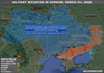 Military Situation In Ukraine On March 4, 2023 (Map Update)