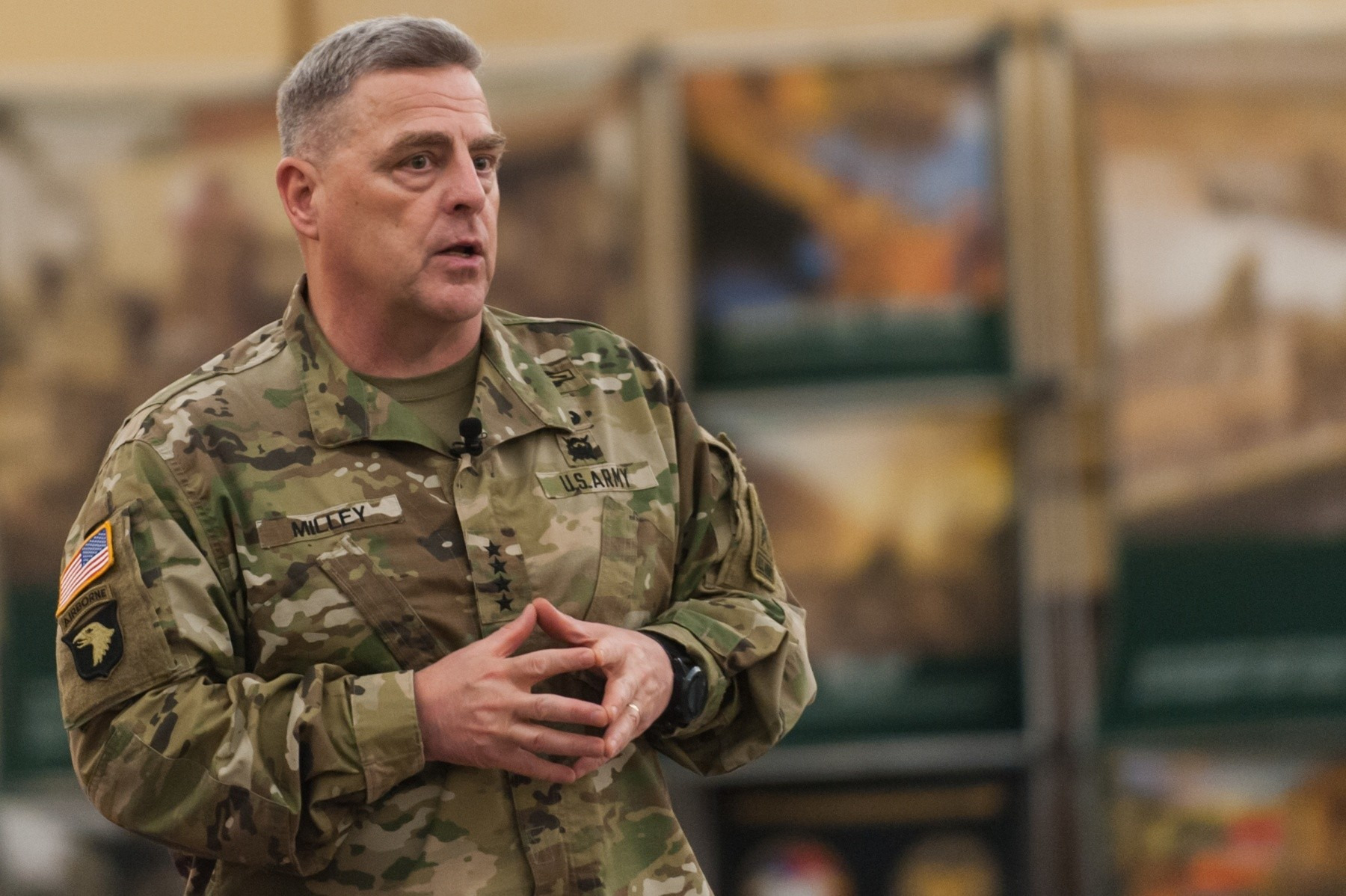 U.S. General General Milley Makes Unannounced Visit To Syria