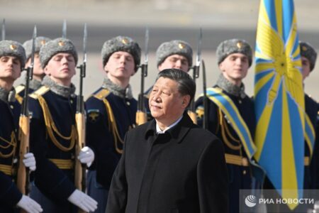 BREAKING: Xi Jinping Arrived In Moscow