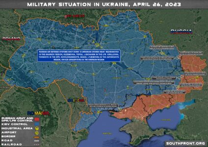 Military Situation In Ukraine On April 26, 2023 (Map Update)