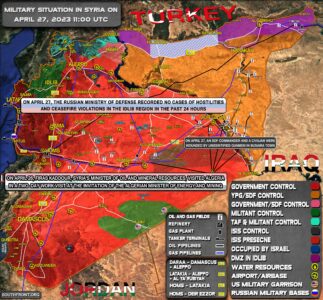 Military Situation In Syria On April 27, 2023 (Map Update)