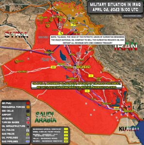 Military Situation In Iraq On April 2, 2023 (Map Update)