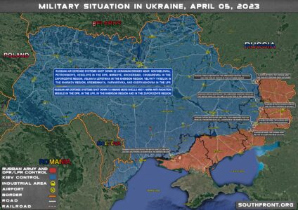 Military Situation In Ukraine On April 5, 2023 (Map Update)