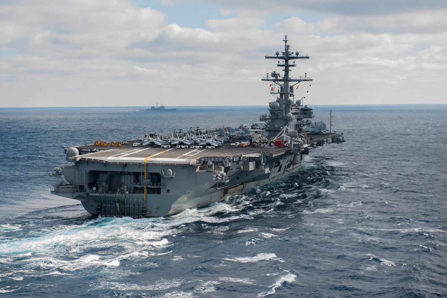 U.S. To Keep Carrier Group In Mediterranean After Deadly Confrontation With Iran In Syria