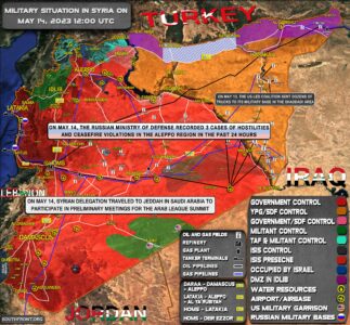 Military Situation In Syria On May 14, 2023 (Map Update)