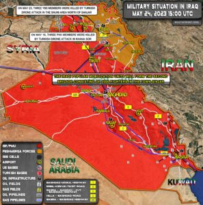 Military Situation In Iraq On May 25, 2023 (Map Update)