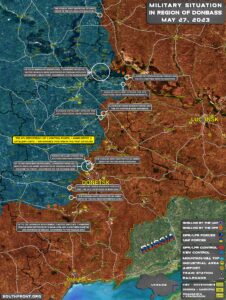 Military Situation In Donetsk On May 27, 2023 (Map Update)