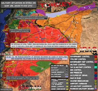 Military Situation In Syria On May 28, 2023 (Map Update)