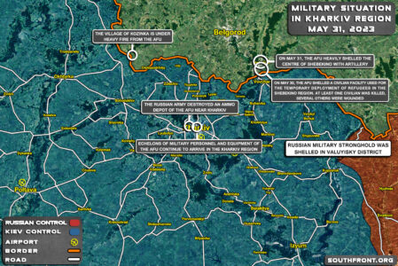 Military Situation In Kharkiv Region On May 31, 2023 (Map Update)
