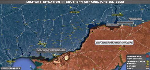 Military Situation In Southern Ukraine On June 3, 2023 (Map Update)
