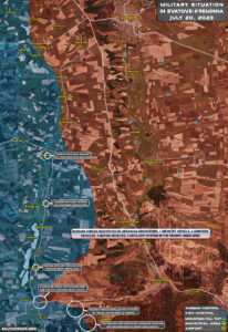 Military Situation In Svatovo-Kremennaya Region On July 20, 2023 (Map Update)