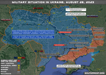 Military Situation In Ukraine On August 28, 2023 (Map Update)