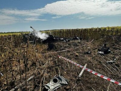 Two Ukrainian Mi-8 Helicopters Crashed Frightened By Take Off Of Russian Fighter