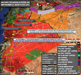 Military Situation In Syria On September 2, 2023 (Map Update)