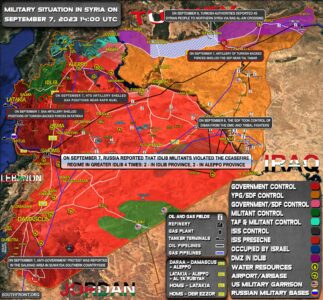 Military Situation In Syria On September 7, 2023 (Map Update)