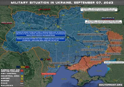 Military Situation In Ukraine On September 7, 2023 (Map Update)