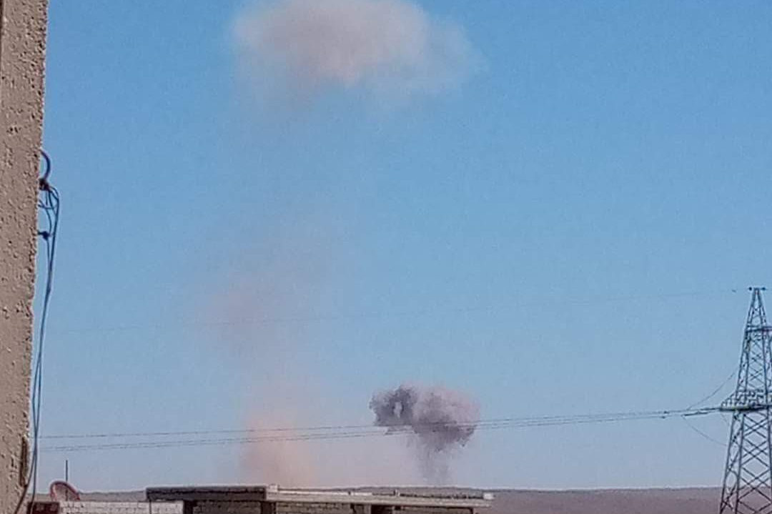 Suspected Israeli Strikes Hit Syrian Army Base In Daraa (Photos)
