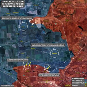 UPDATED: Russian Forces Launched Offensive To Create Avdeevka Cauldron (Videos 18+, Map Update)