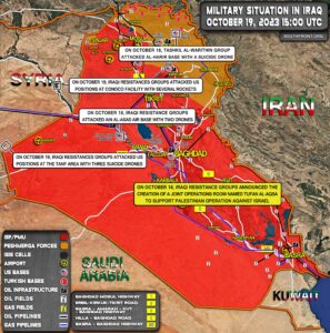 Military Situation In Iraq On October 19, 2023 (Map Update)