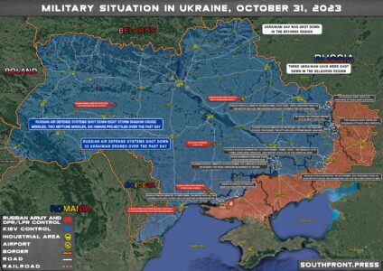 Military Situation In Ukraine On October 31, 2023 (Map Update)