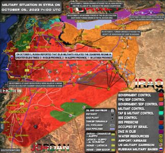 Military Situation In Syria On October 5, 2023 (Map Update)
