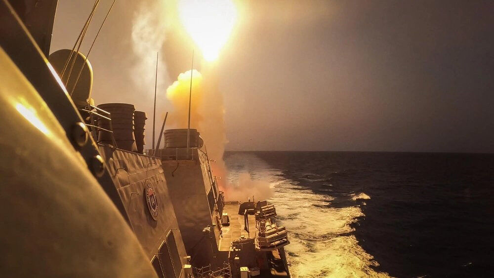 U.S., UK Shot Down Barrage Of Houthi Drones & Missiles Over Red Sea