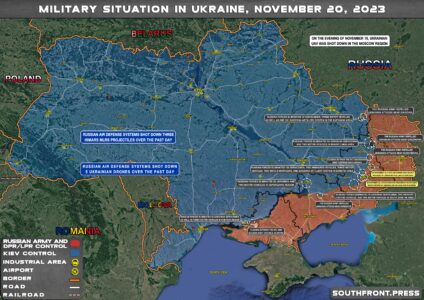 Military Situation In Ukraine On November 20, 2023 (Map Update)