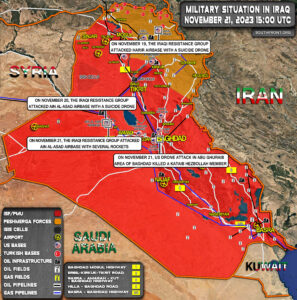 Military Situation In Iraq On November 21, 2023 (Map Update)