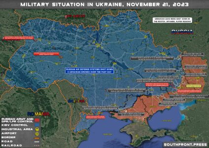 Military Situation In Ukraine On November 21, 2023 (Map Update)