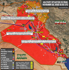Military Situation In Iraq On November 22, 2023 (Map Update)