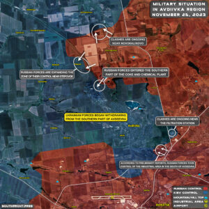 Ukrainians Flee From Avdeevka, Russians Took Control Of Industrial Area (Map Update, Videos)