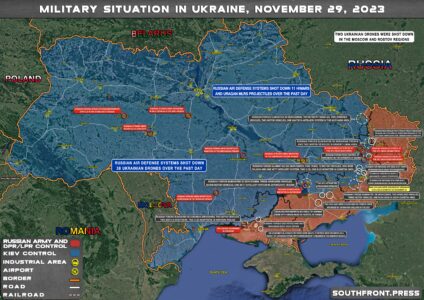 Military Situation In Ukraine On November 29, 2023 (Map Update)