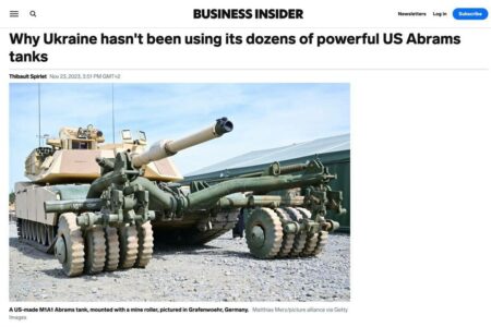 Ukrainian Propaganda Fights Against MSM For Honor Of US Abrams Tanks - Report