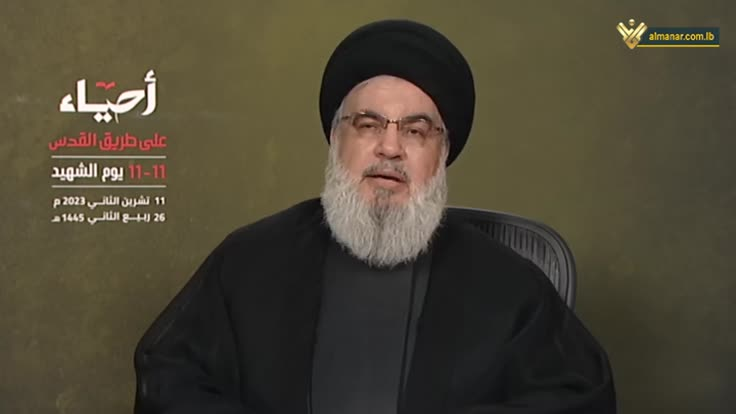 Nasrallah Reveals Hezbollah Has Been Flying Recon Drones Over Israel