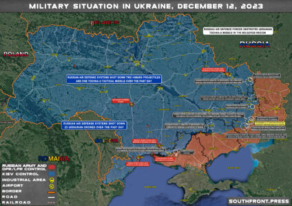 Military Situation In Ukraine On December 12, 2023 (Map Update)