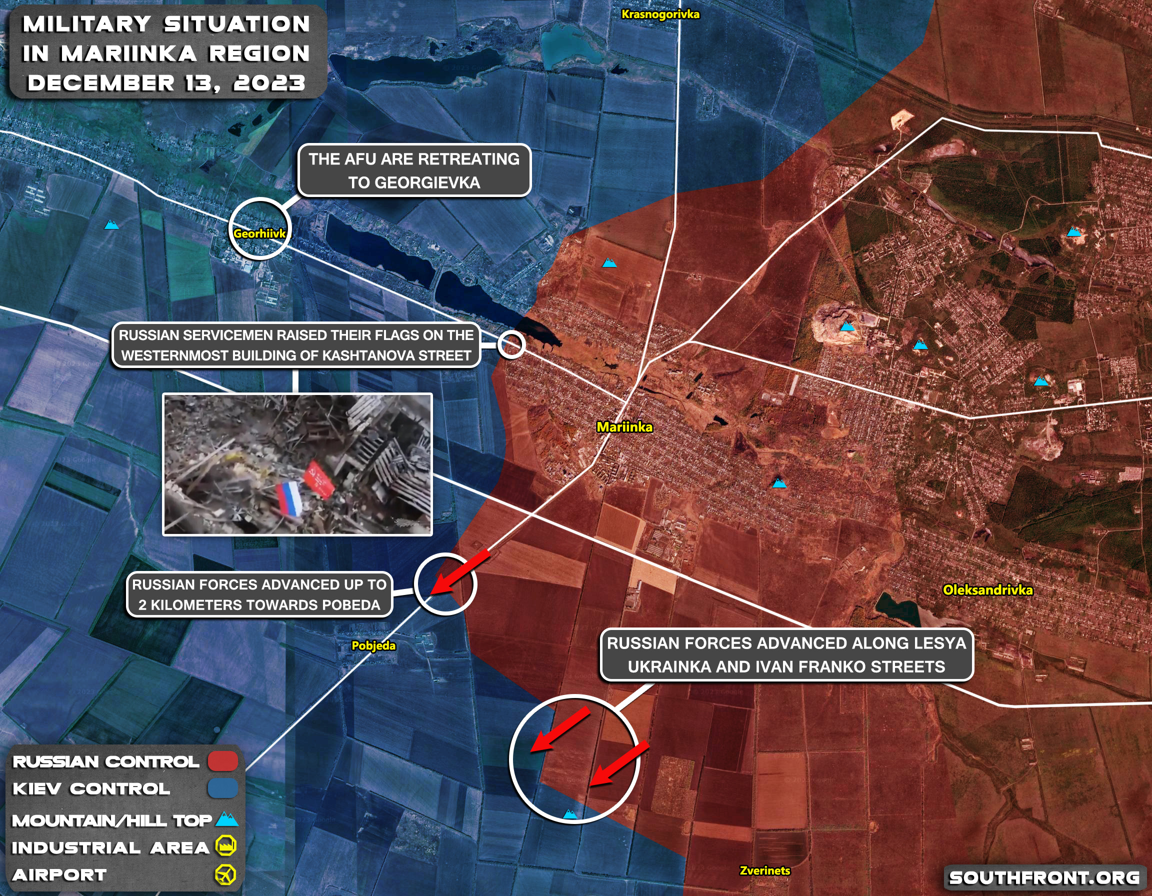 Maryinka De Facto Came Under Full Russian Control (Videos, Map Update)