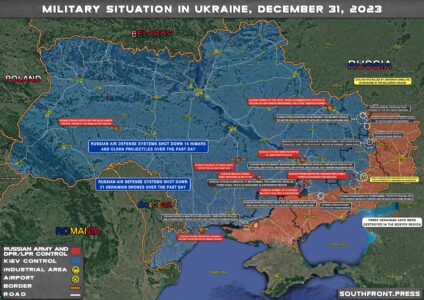 Military Situation In Ukraine On December 31, 2023 (Map Update)