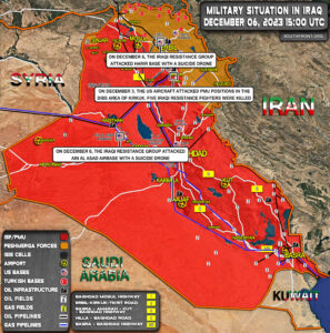 Military Situation In Iraq On December 6, 2023 (Map Update)