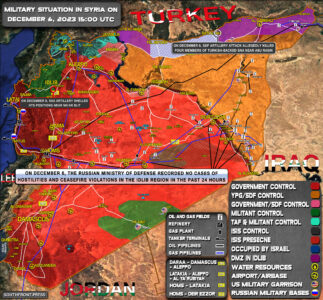 Military Situation In Syria On December 6, 2023 (Map Update)