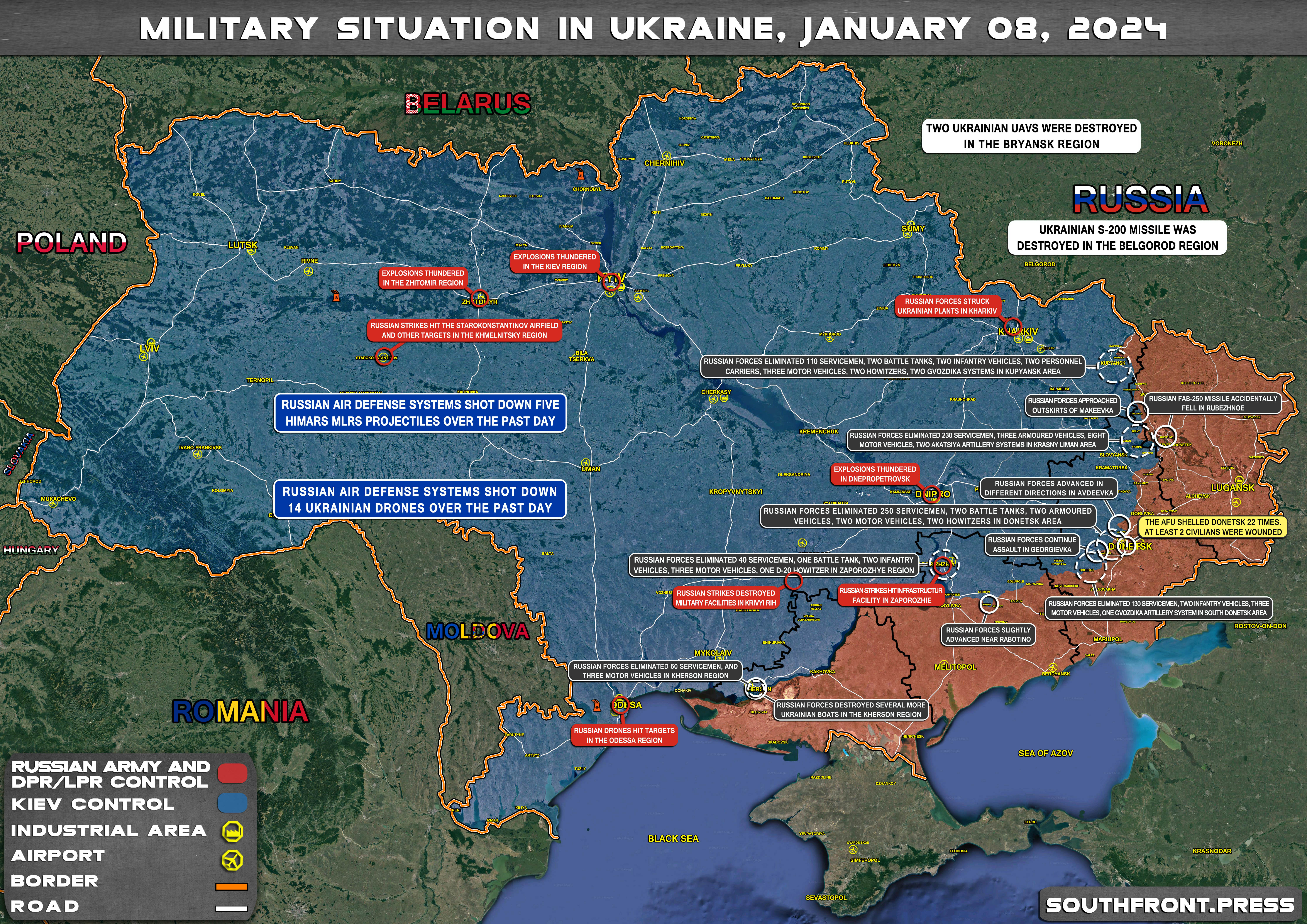 Military Overview : New Wave Of Devastating Russian Strikes Set Ukrainian Rear On Fire