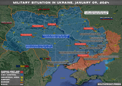 Military Situation In Ukraine On January 9, 2024 (Map Update)